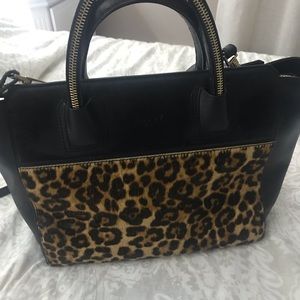 Milly Leopard satchel & Crossbody bag